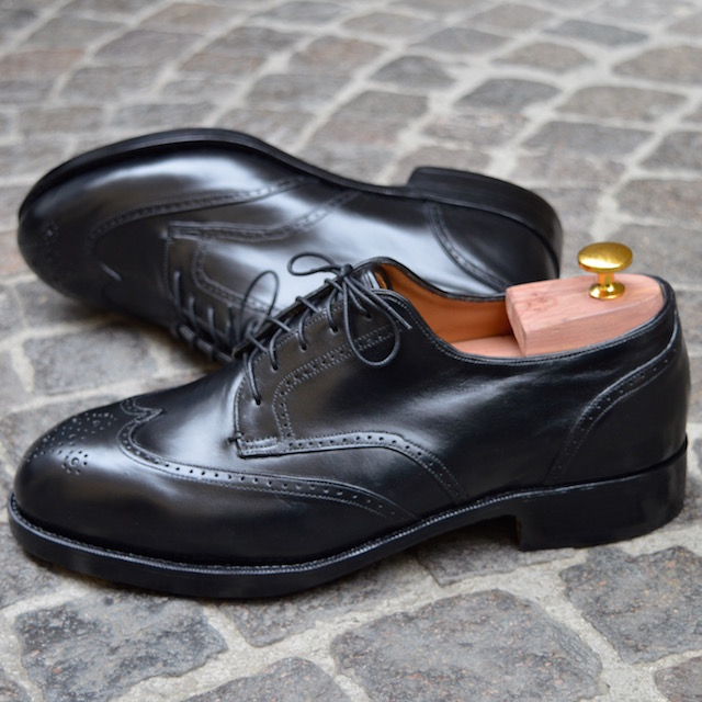 Black Full-Brogue Derby