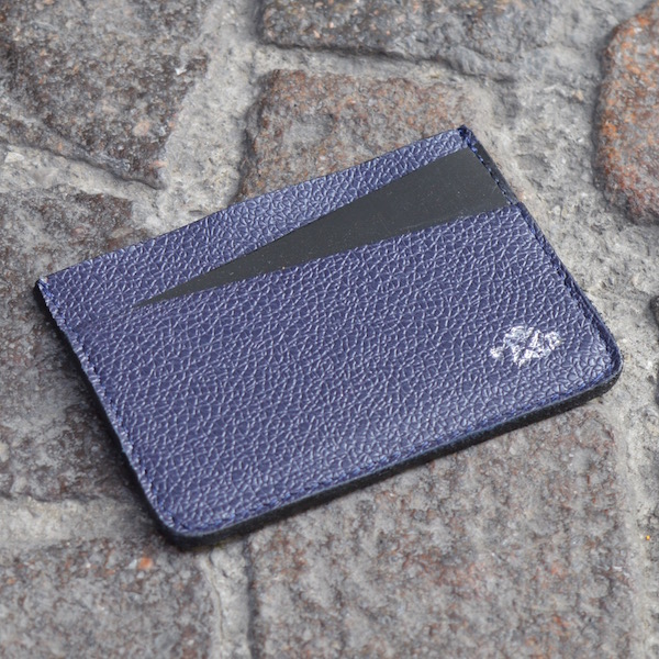 TRIESTE CARD CASE - Blue & Slate