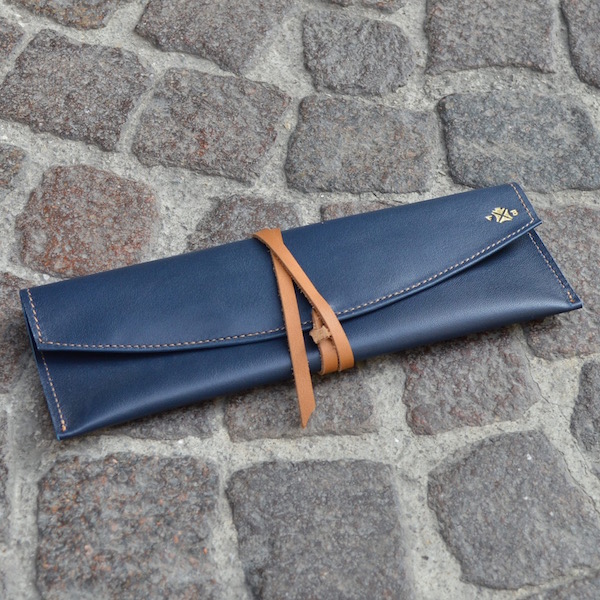 WRAP CASES - Blue & Tan