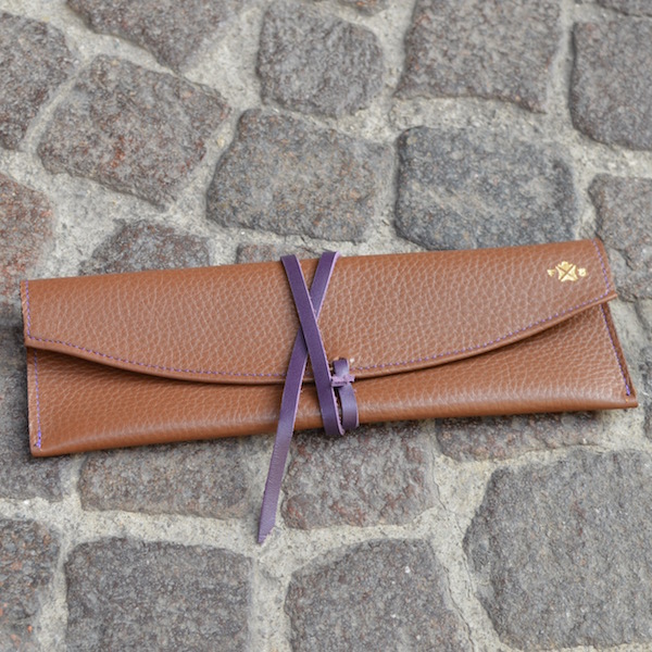 WRAP CASES - Chestnut & Purple