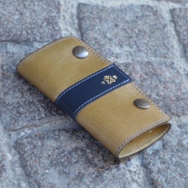 DOORKEEPER KEY CASE - Olive & Navy