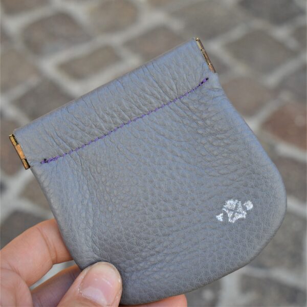 TRADITIONAL COIN POUCH - Grey