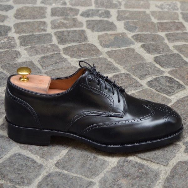 Black Full-Brogue Derby