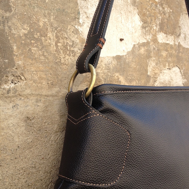 Roma Handbag, black, detail