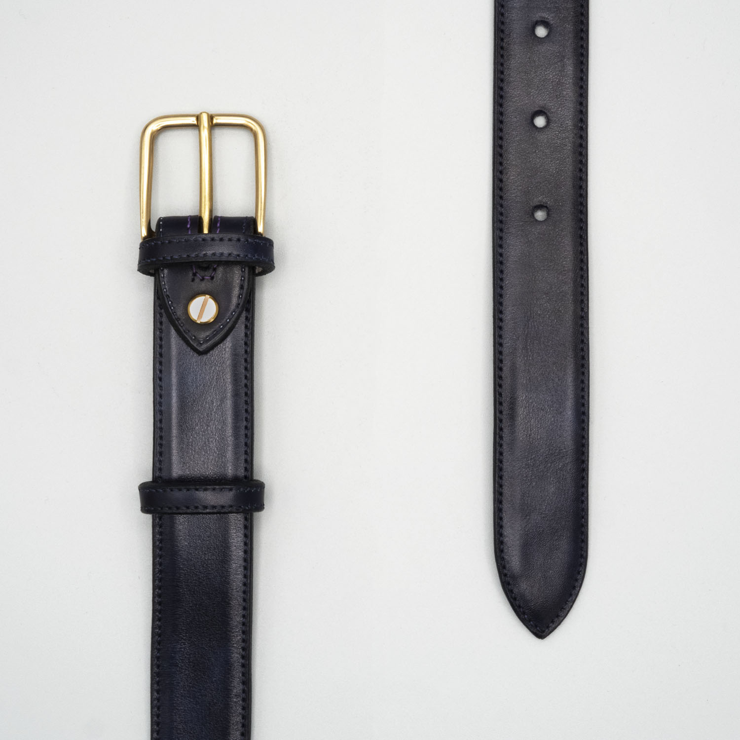 ROMA DRESS BELT, midnight blue