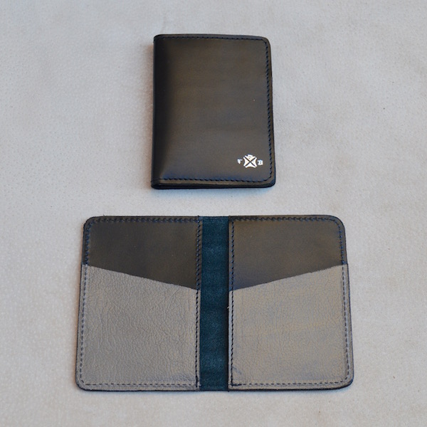 SLIM TRIESTE WALLETS - Black & Gray