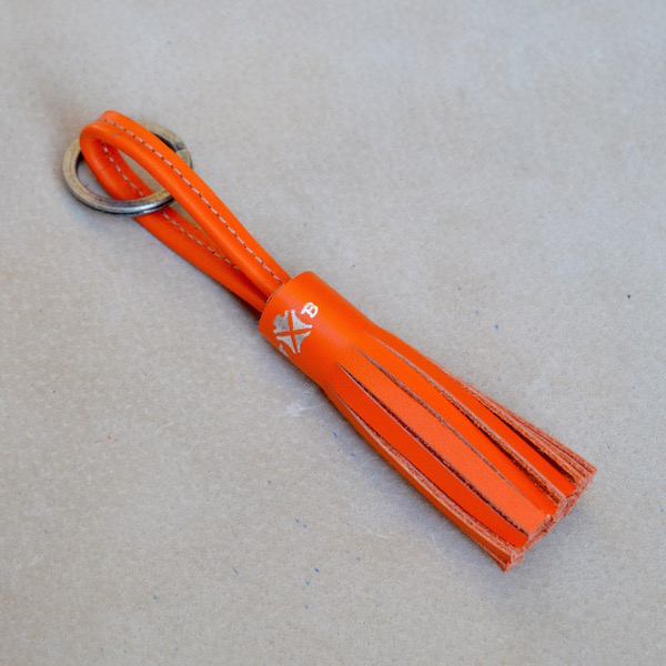 TASSEL KEY RING - Orange