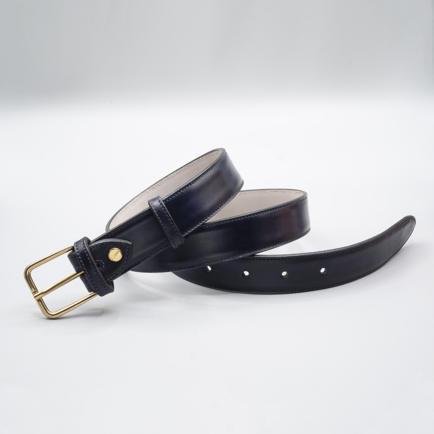 ROMA DRESS BELT, midnight blue