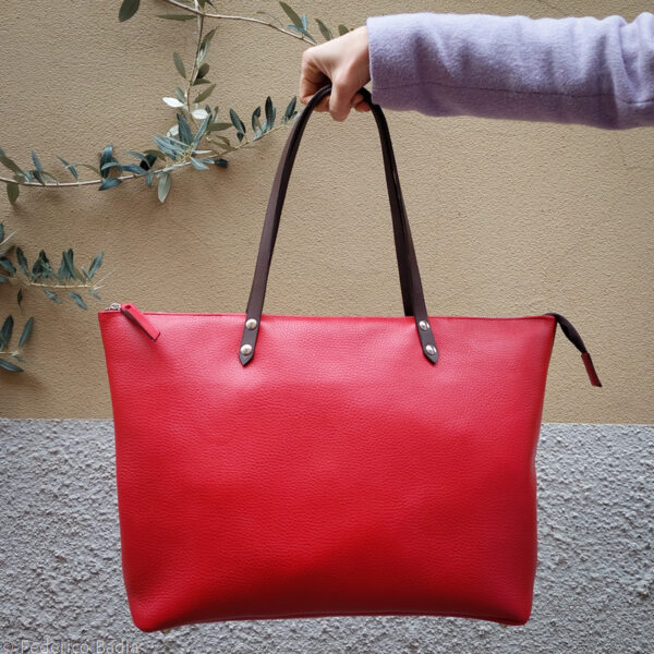 TEVERE TOTE - Red