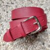 red casual 3cm-silver
