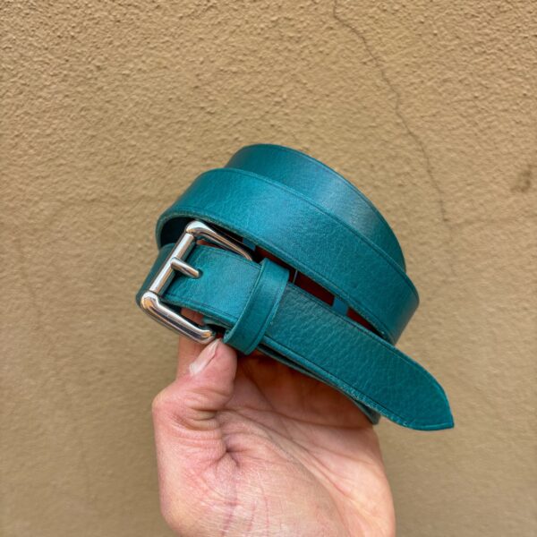 Casual Slim Belt – 2.5 cmDeep Teal